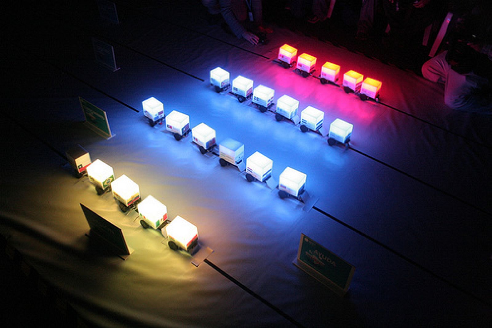 Danza de los robots en Campus Party