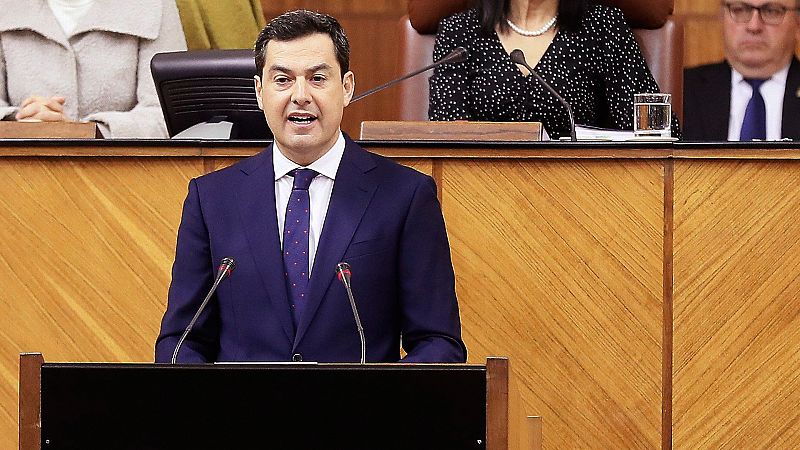 Así hemos contado el discurso de Juanma Moreno en la primera jornada del debate de investidura