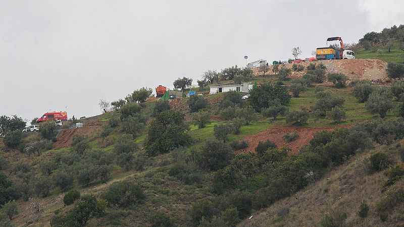 El padre de Julen, el niño atrapado en el pozo de Totalán, reclama más medios para su rescate