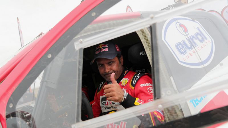 Al-Attiyah, muy cerca de la victoria final en el adiós de Peterhansel