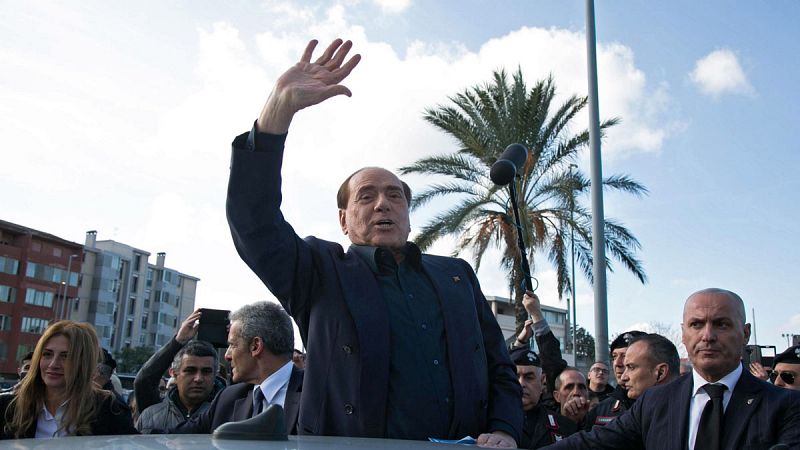 Silvio Berlusconi anuncia su candidatura a las elecciones europeas