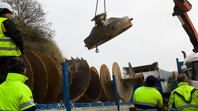 Logran atravesar el macizo rocoso y comienzan a perforar el túnel para llegar hasta Julen