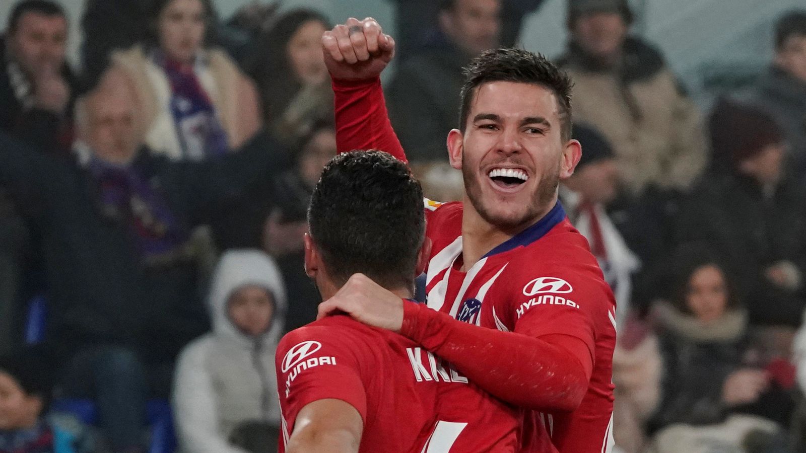 El Atlético olvida su elilminación copera en Huesca