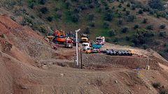 Los ocho mineros se preparan ya para la "dura" fase final del rescate de Julen