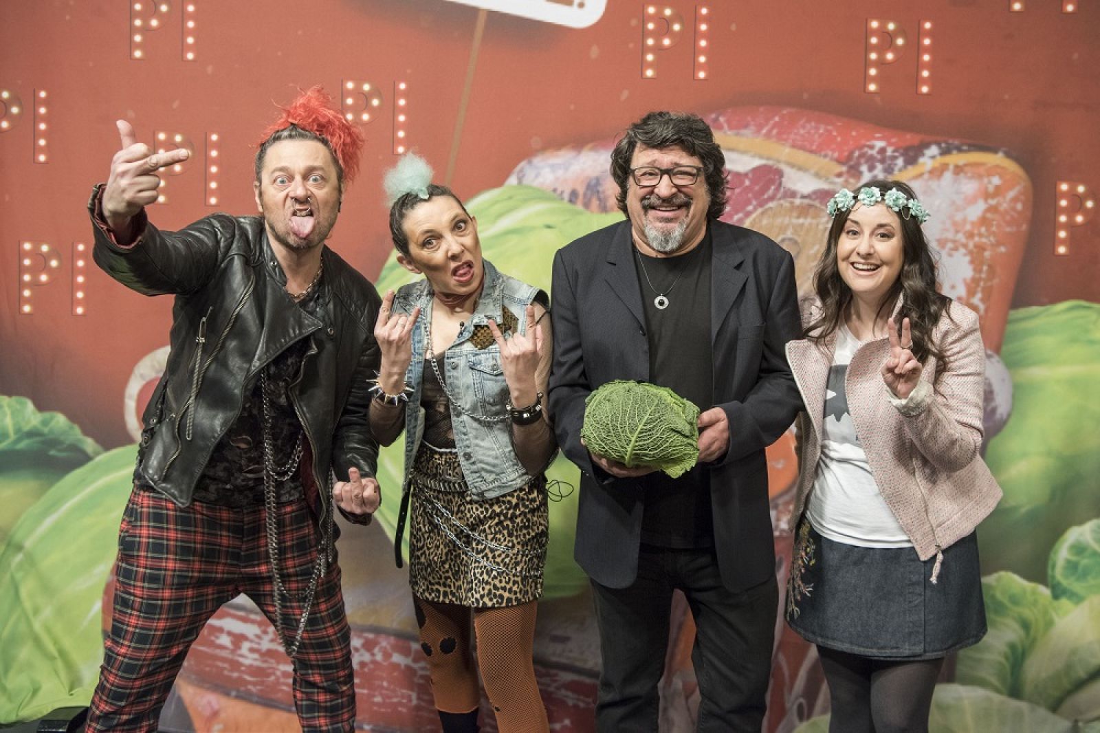 Pep Sala amb l'equip del 'Programa inesperat'