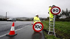 Comienza la restricción a 90 km/h en las carreteras convencionales
