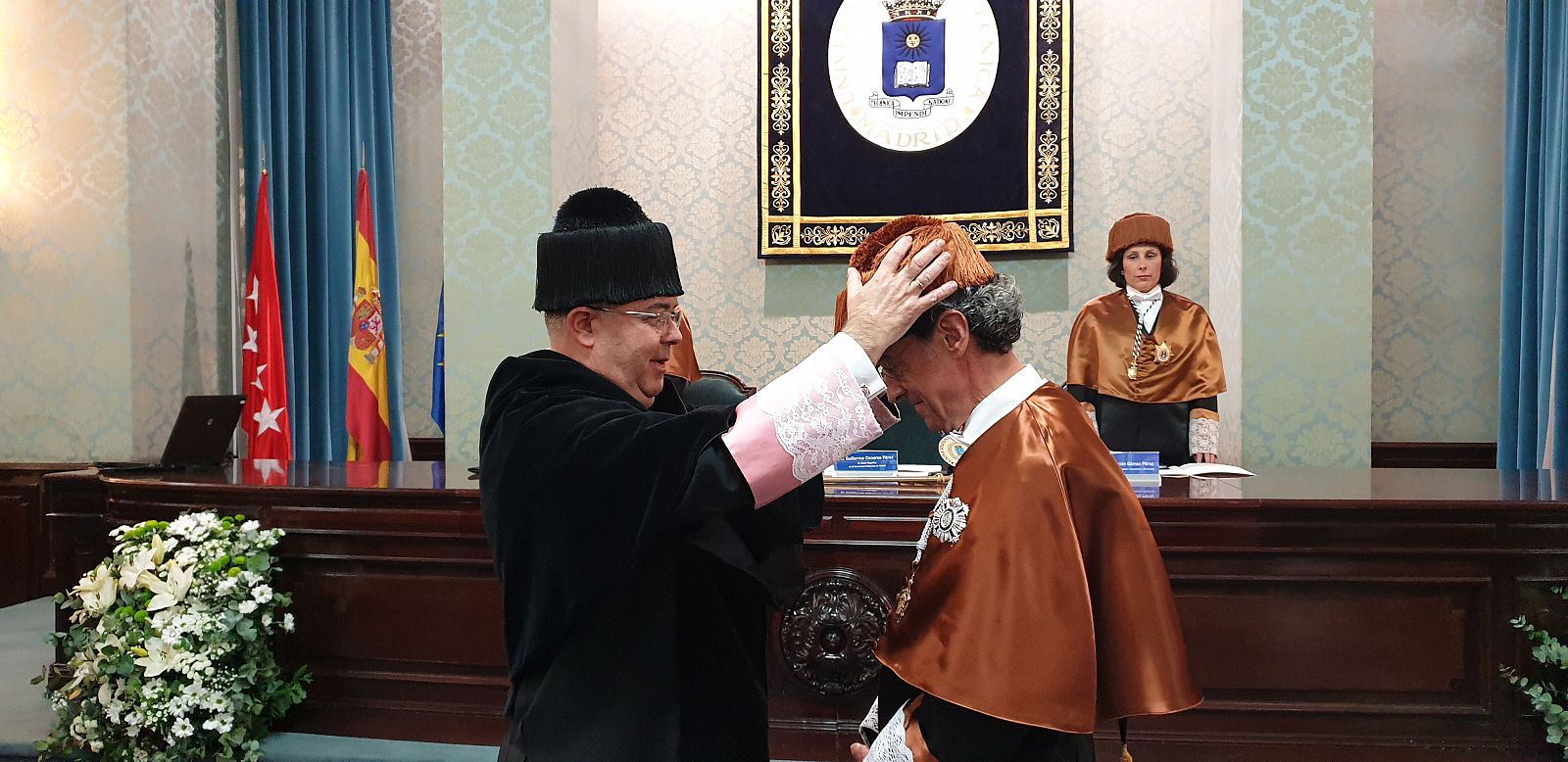 Miguel Ángel Gómez-Martínez investido doctor honoris causa por la UPM