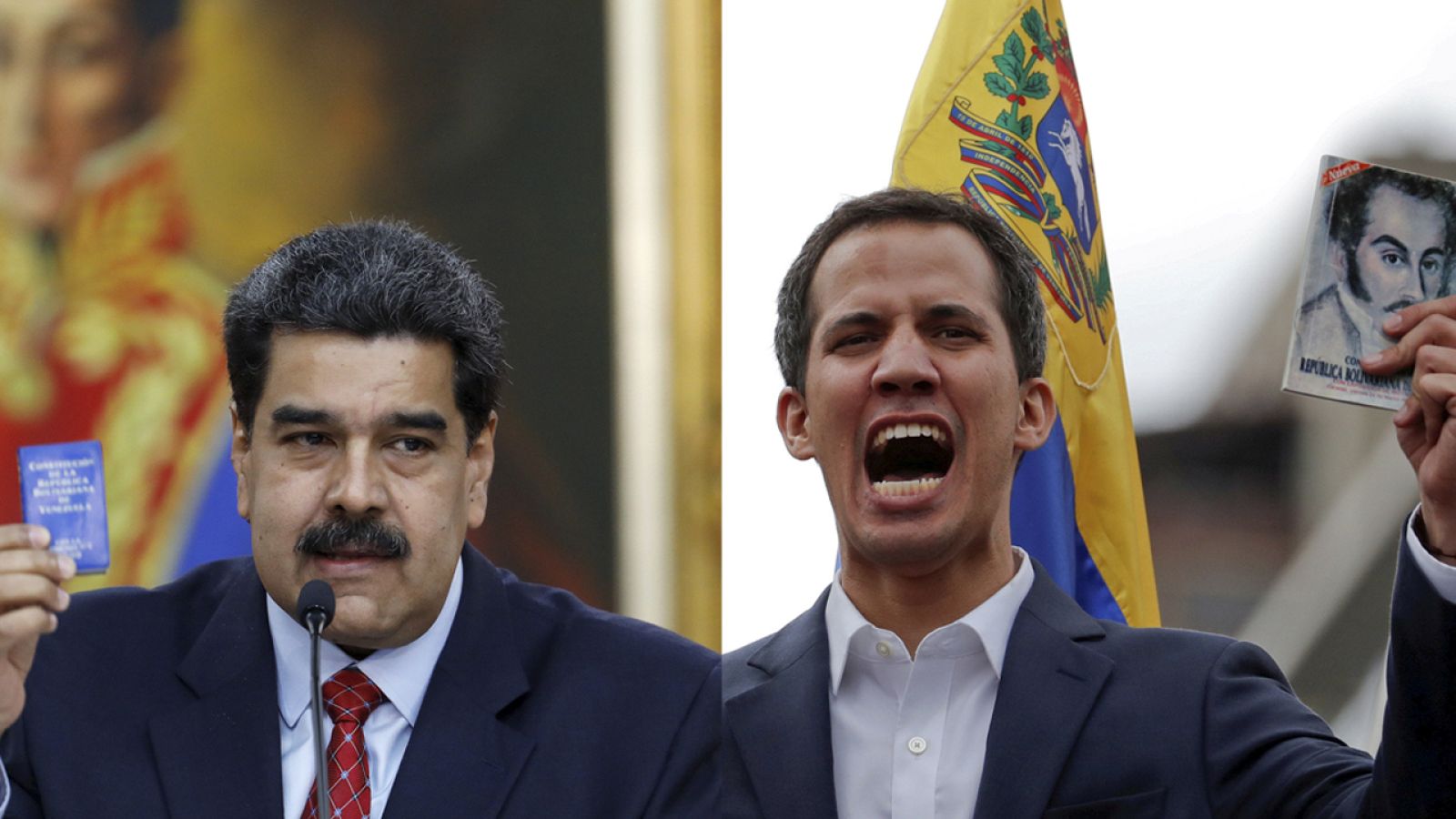 Maduro y Guaidó, el pulso por el control de Venezuela