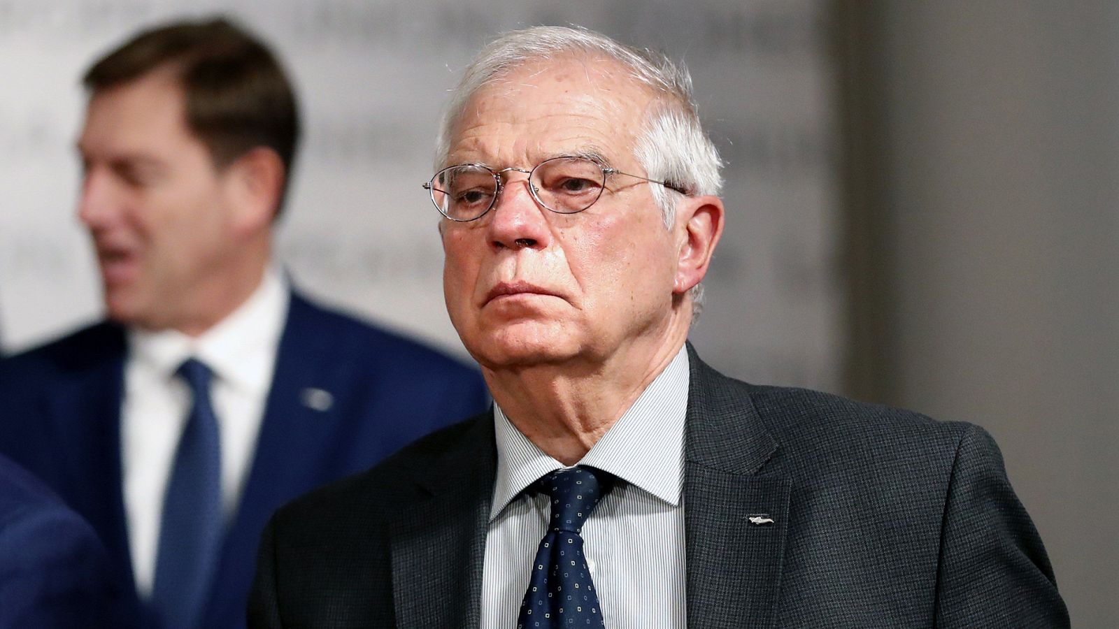 Josep Borrell durante la reunión informal de ministros de Exteriores de la UE