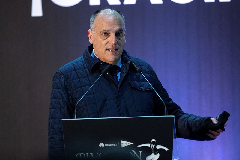 Tebas, sobre la Ley del Deporte: "Espero que no les dé tiempo a sacarla adelante o se introduzcan las reformas pertinentes"