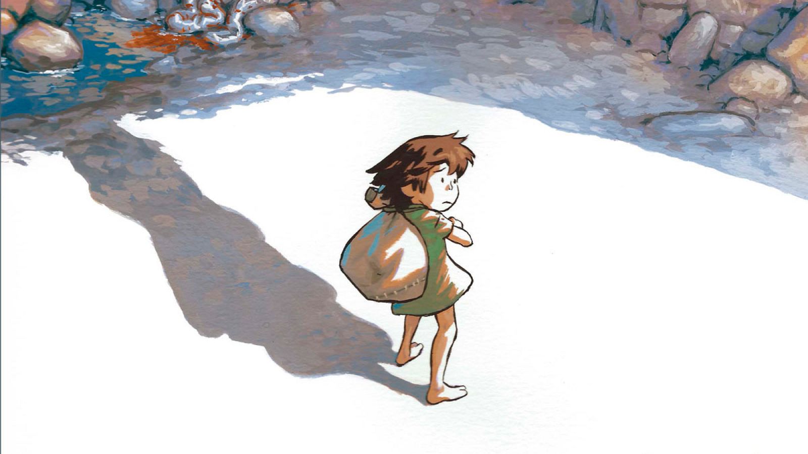 Detalle de la portada de 'Sola'