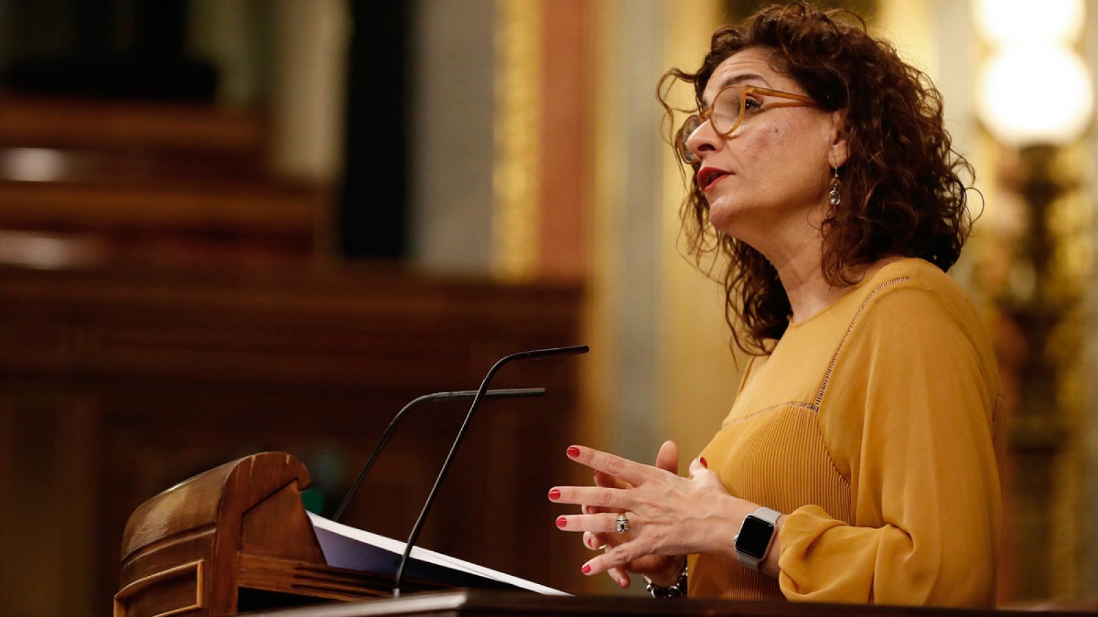 La ministra de Hacienda, María Jesús Montero