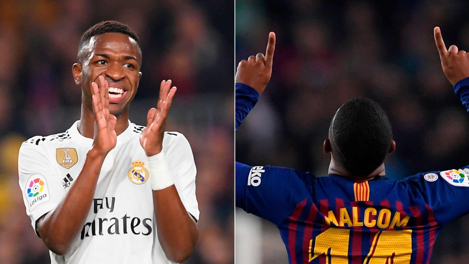 El día que Vinicius y Malcom brillaron en casa de Messi