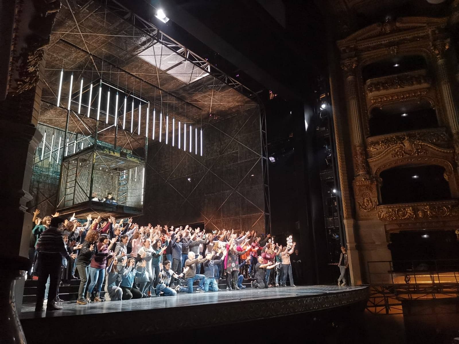 Assaig de 'L'enigma di Lea' al Gran Teatre del Liceu