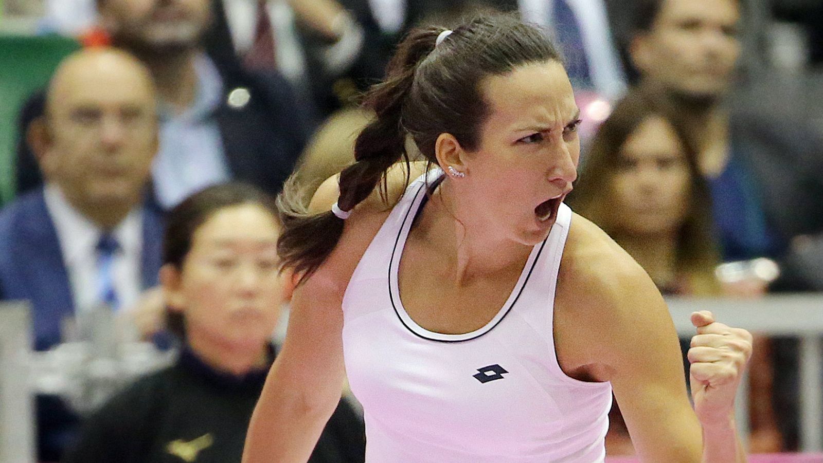 Georgina García pone las tablas ante Japón en la Copa Federación