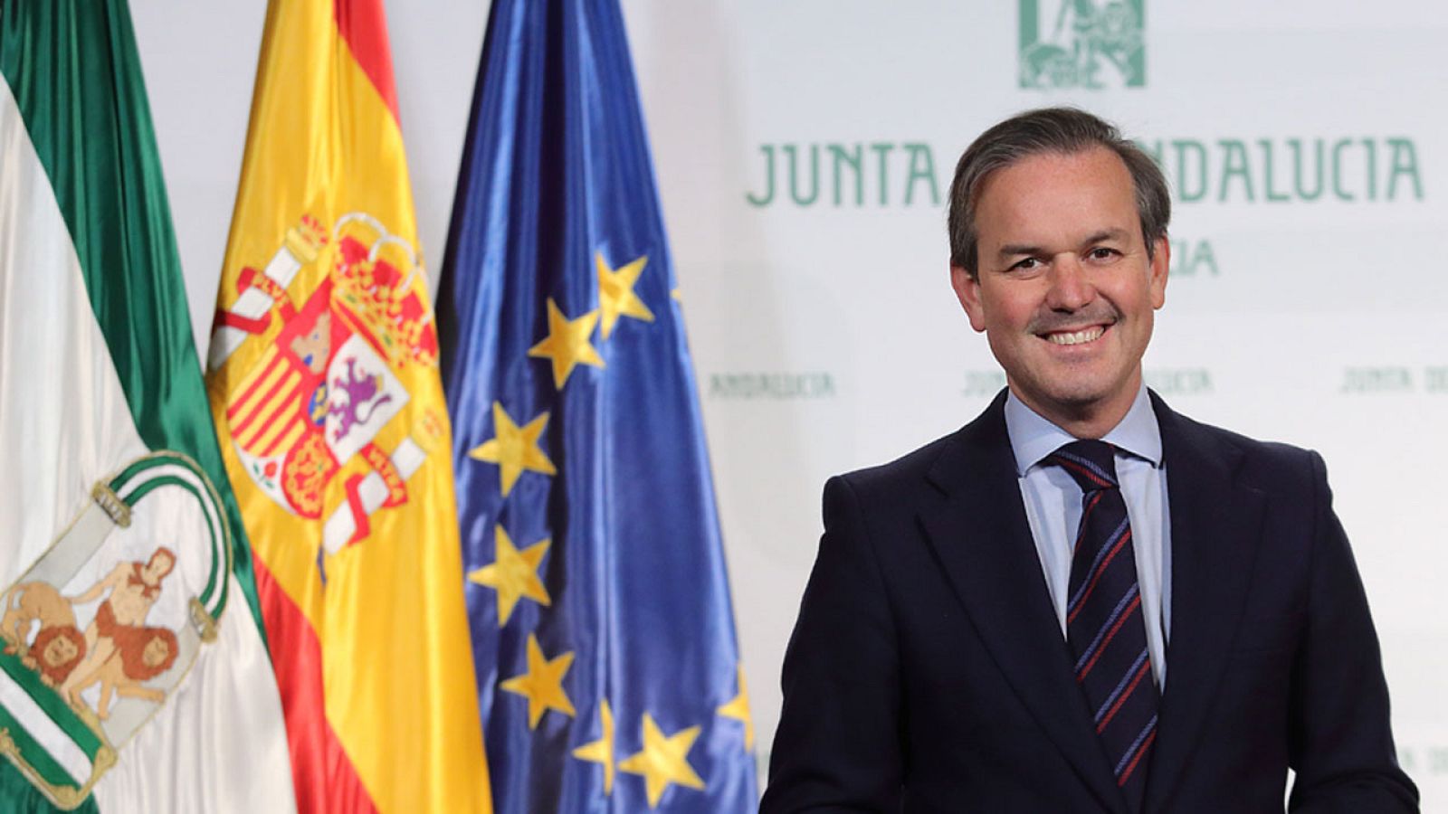 Alberto García Valera, consejero de Hacienda de la Junta de Andalucía