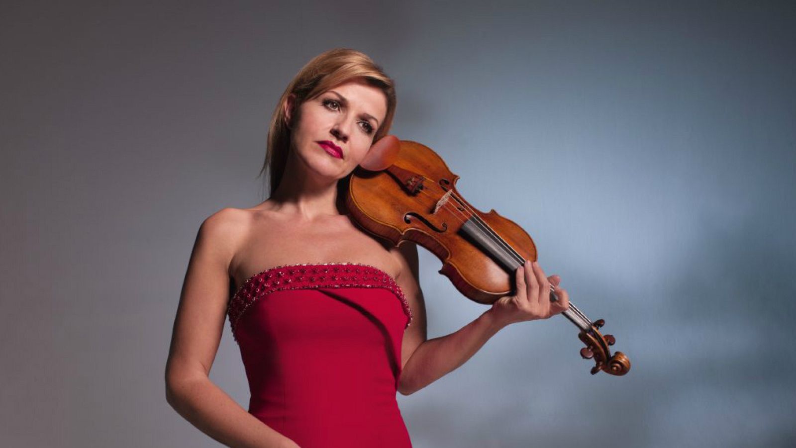 La violinista alemana Anne-Sophie Mutter