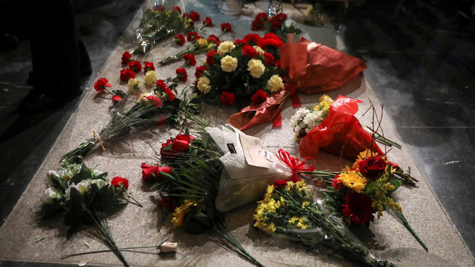 La tumba de Franco en la basílica del Valle de los Caídos