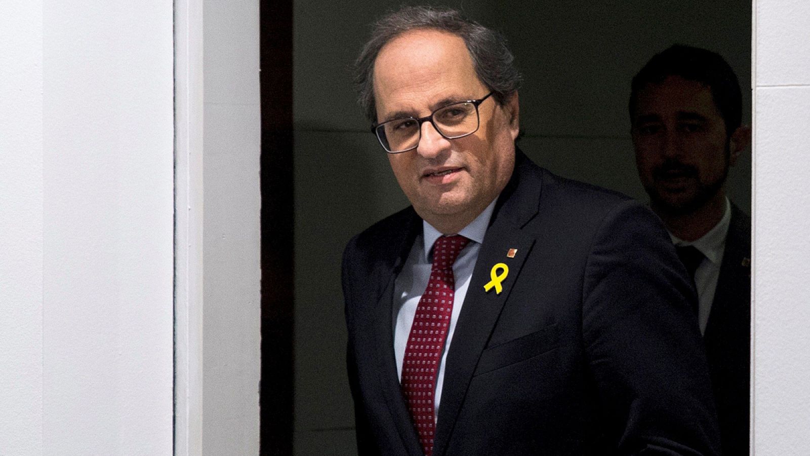 El presidente de la Generalitat, Quim Torra