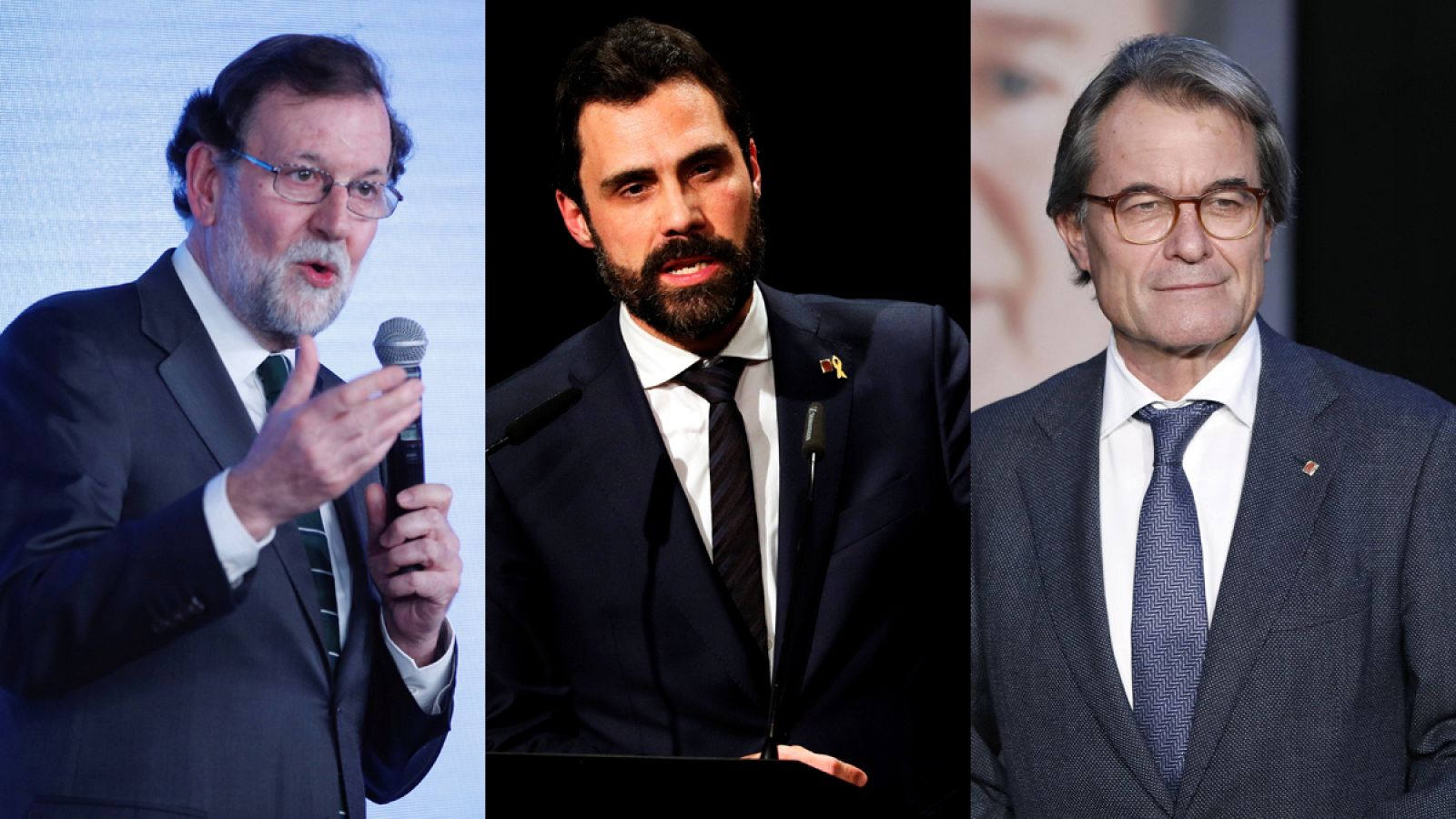 Rajoy, Torrent y Mas declaran como testigos ante el Supremo en el juicio del procés