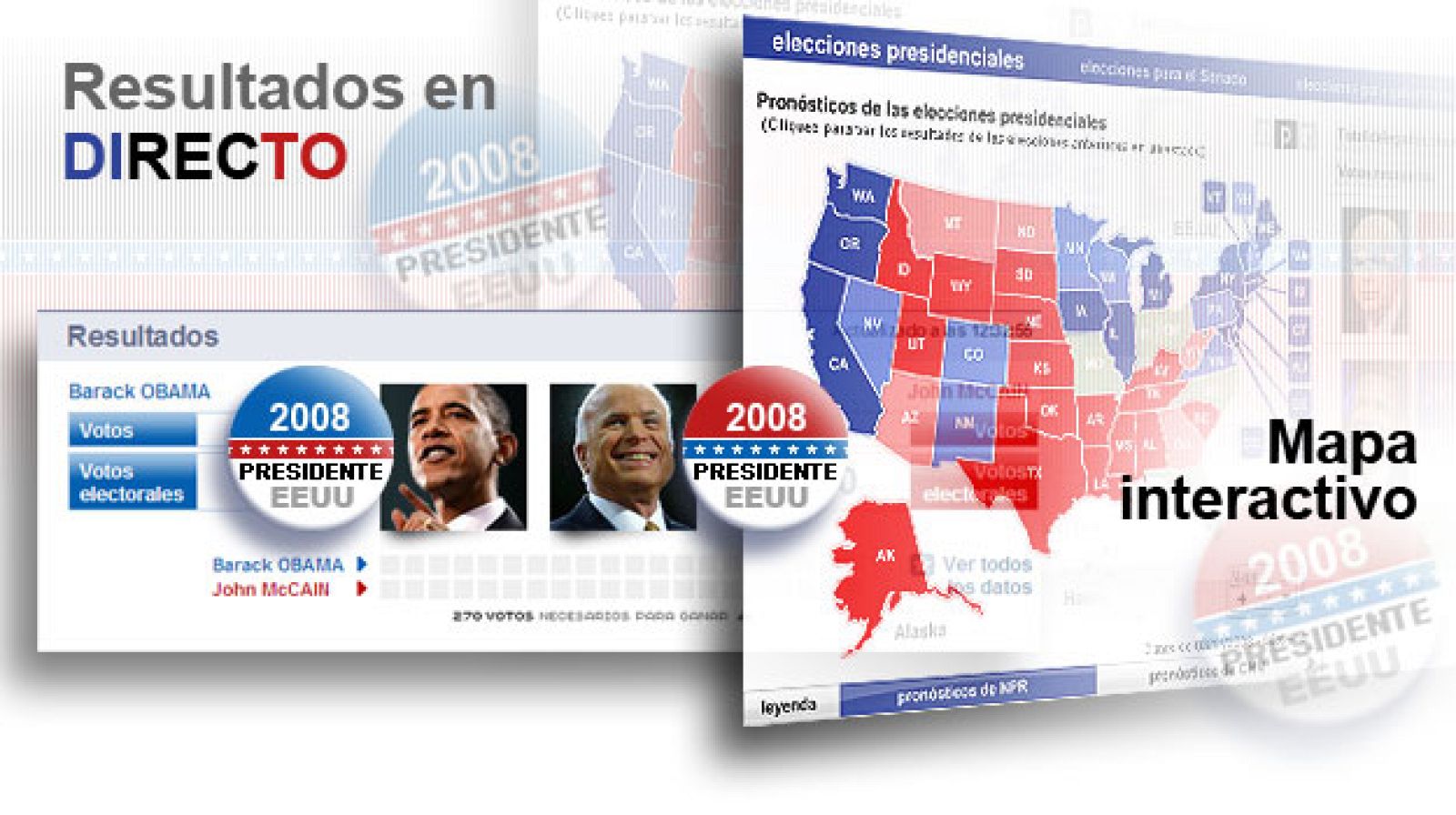 La noche electoral, en RTVE.es