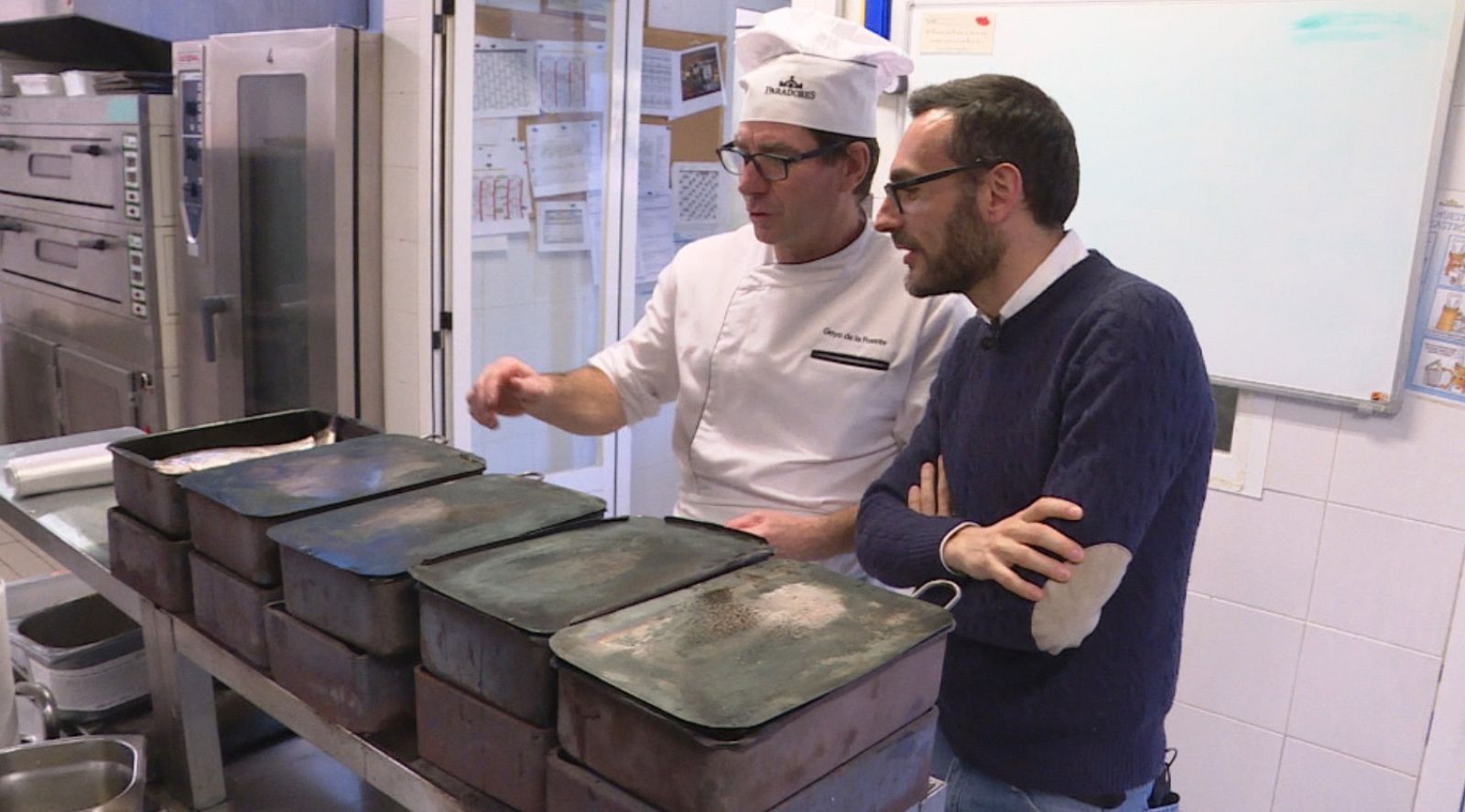 En la cocina del Parador de Gredos, el más antiguo de la red