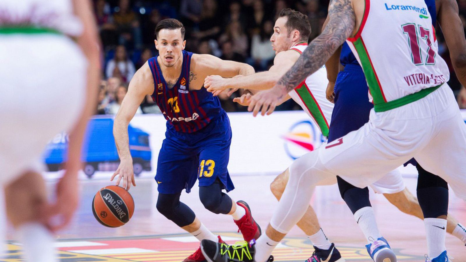 El Barça aleja a Baskonia de los 'playoffs' de la Euroliga