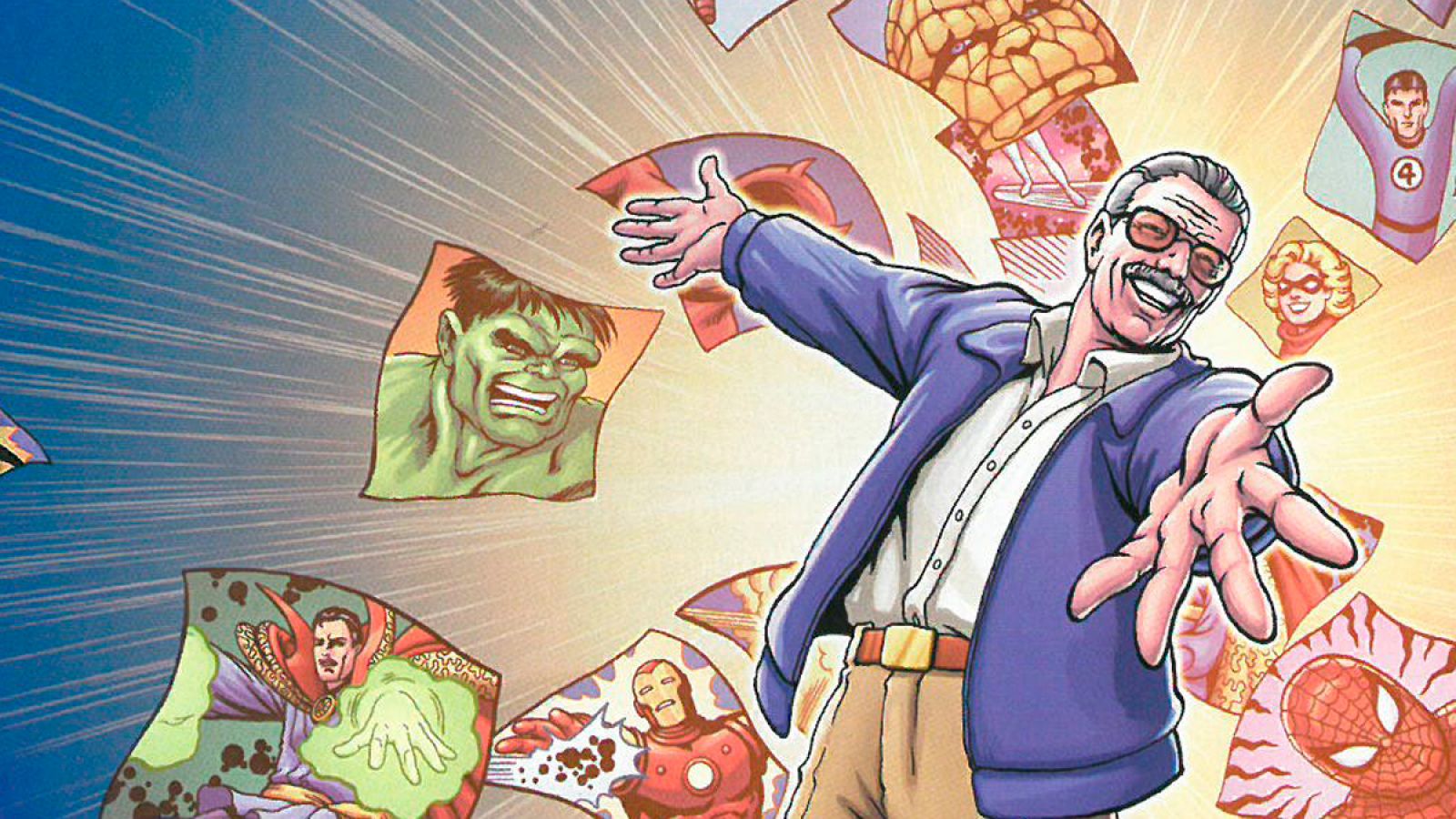 Fragmento de la portada de 'Asombroso, fantástico, increíble'