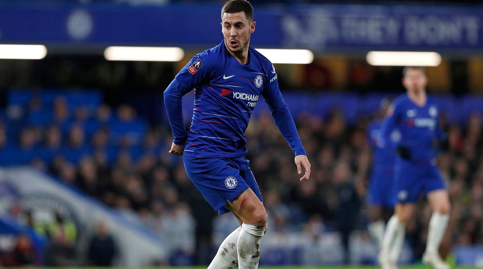Hazard, con el Chelsea