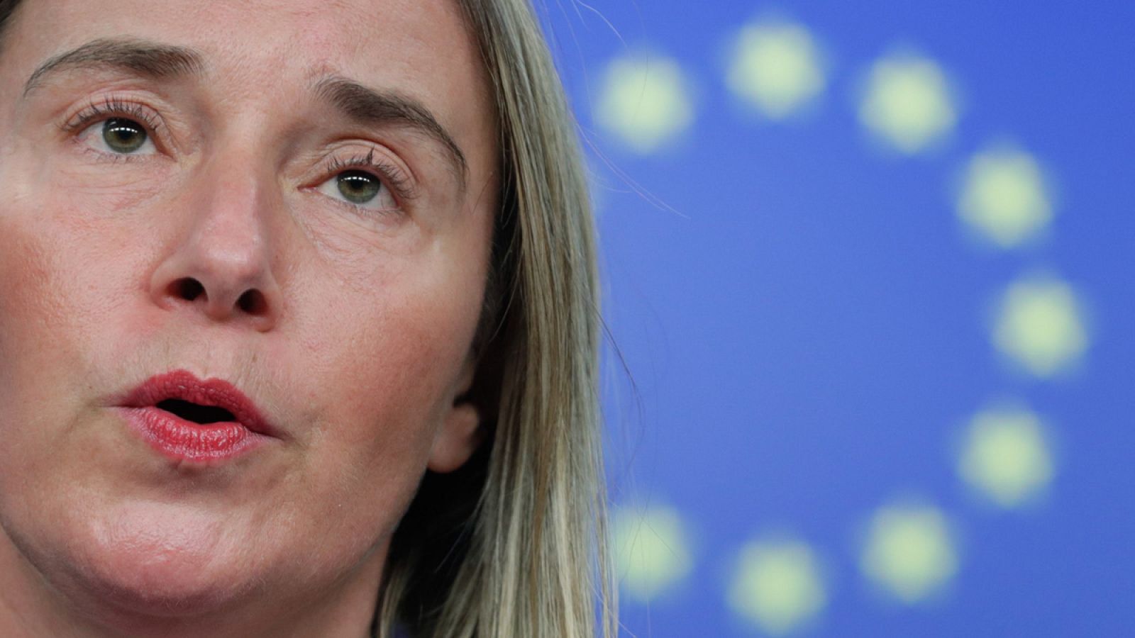 La alta representante de la UE para la Política Exterior, Federica Mogherini