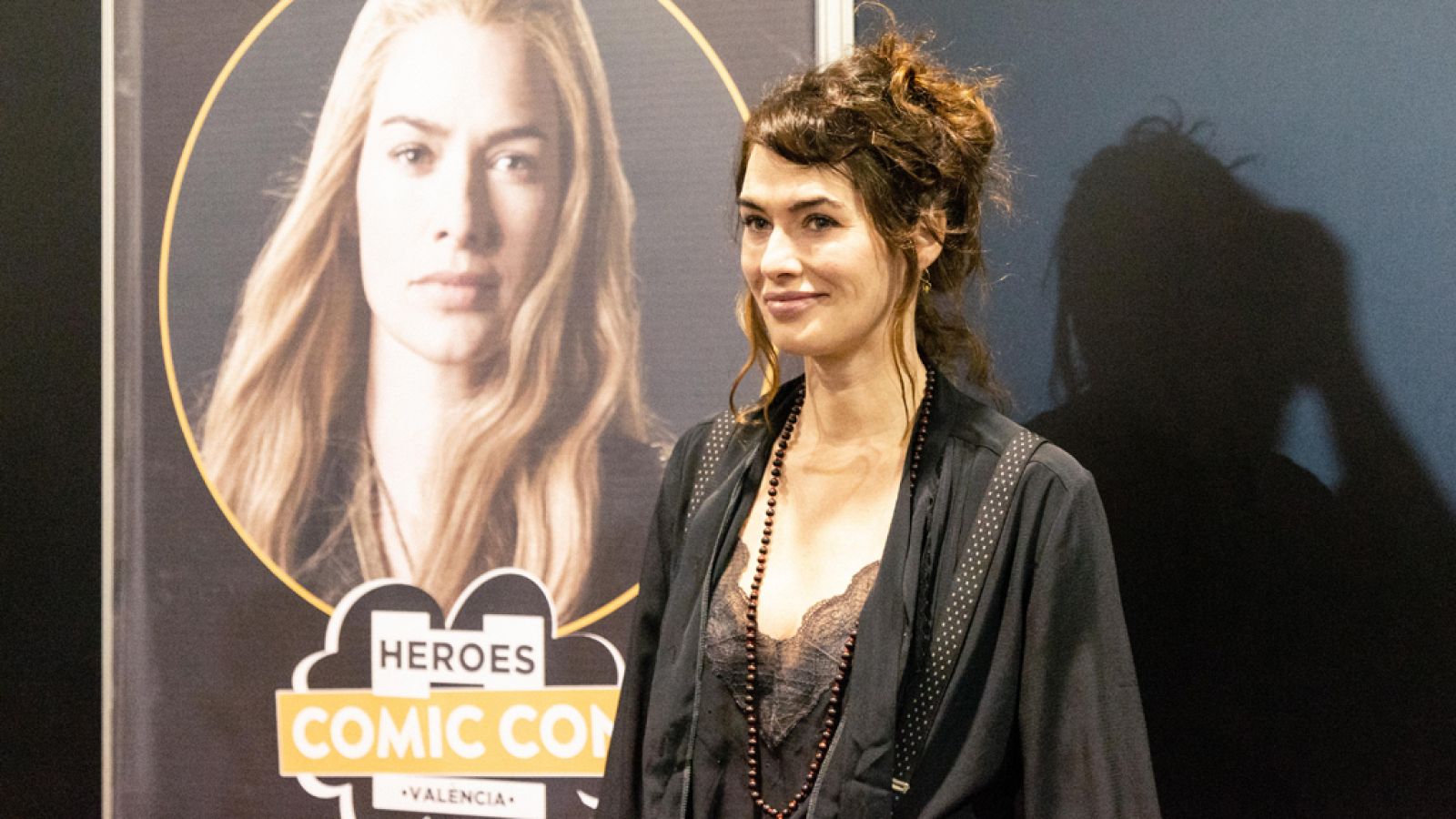 Lena Headey (Cersei Lannister) en Heroes Comic Con Valencia