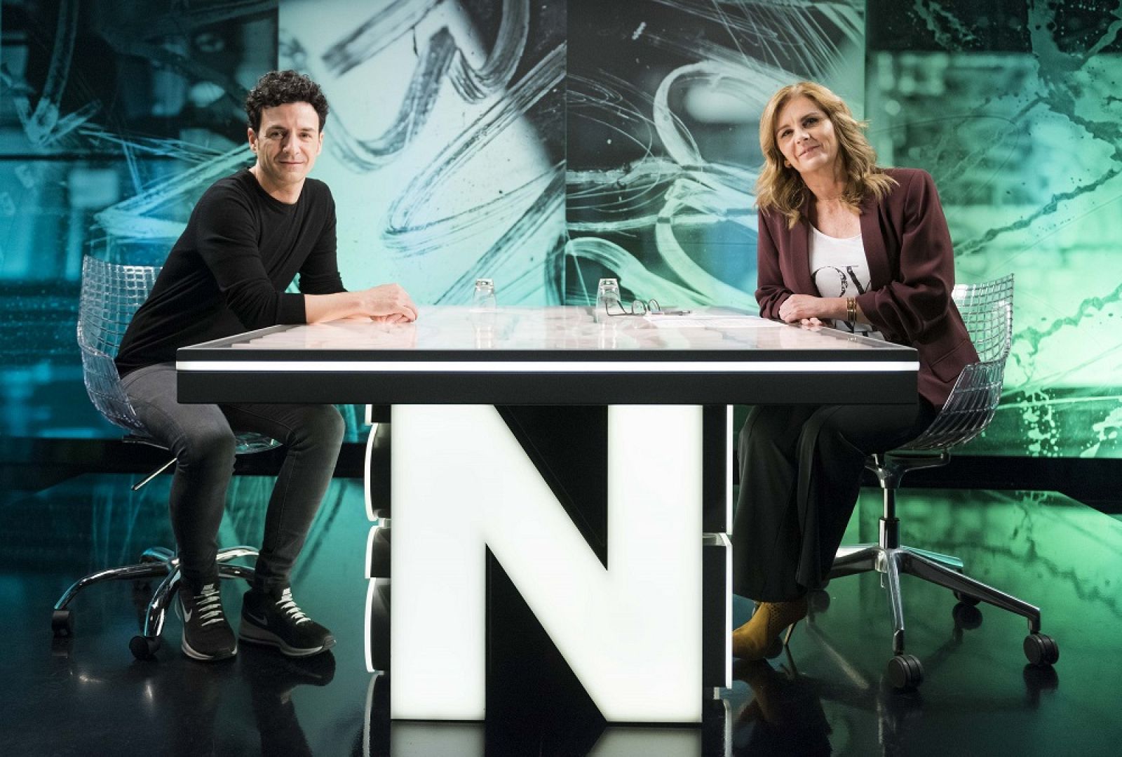 Raül Balam i Anna Cler al 'Noms propis'