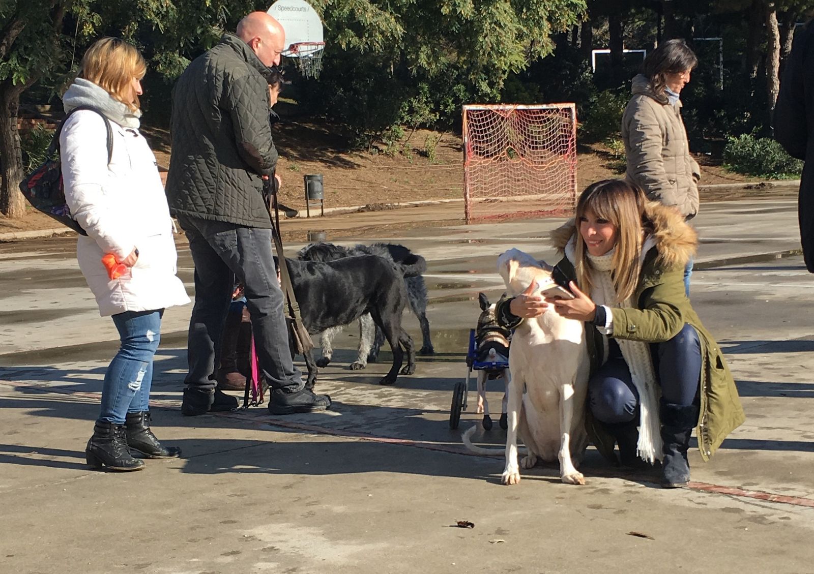 La Gisela amb l'associació El Club del Kat