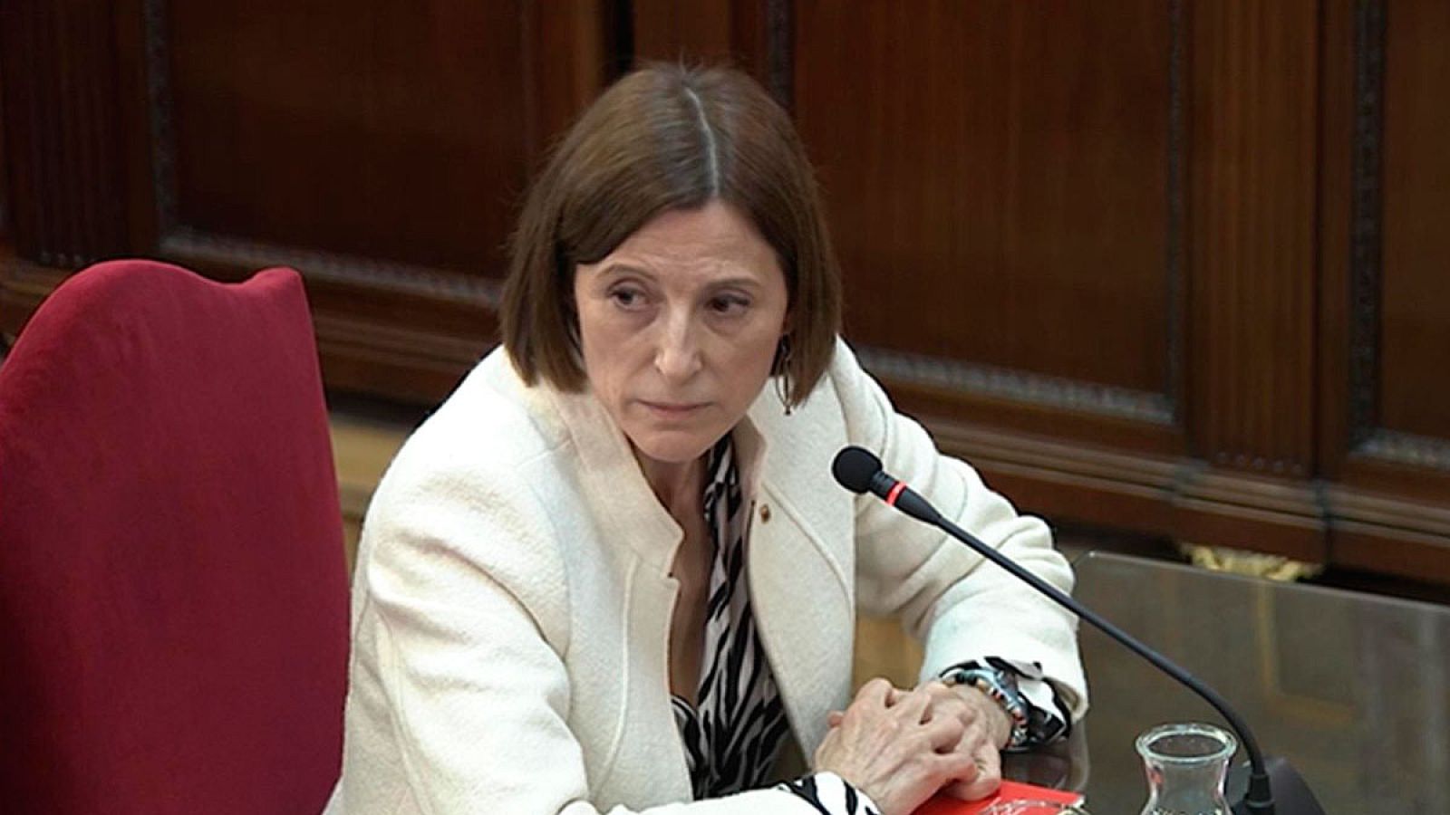 Declaración de Carme Forcadell