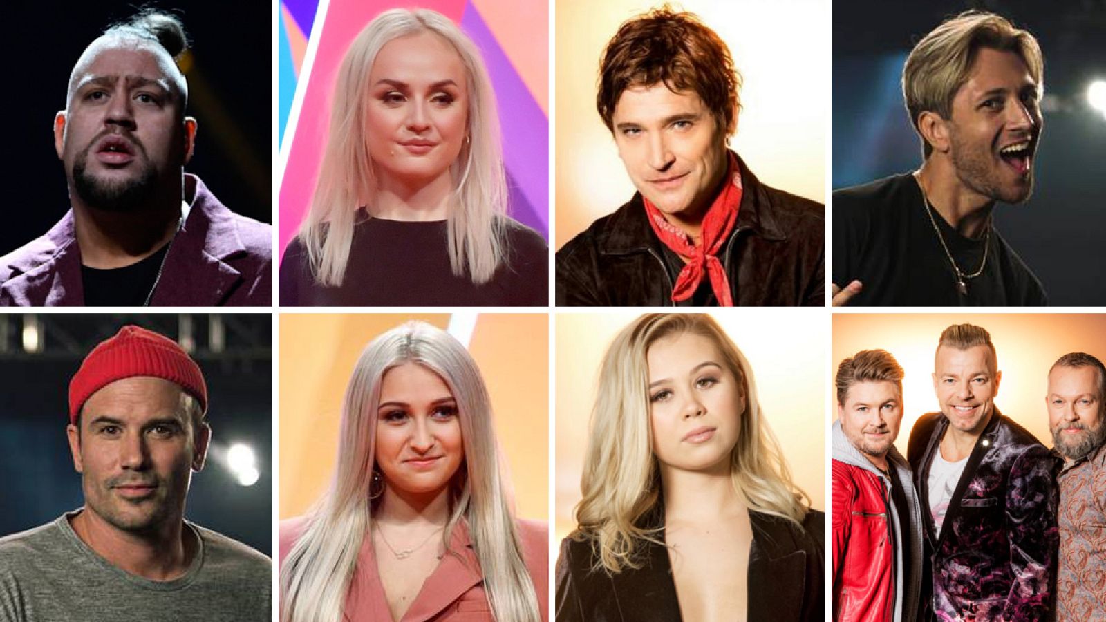 Cuatro de los ocho participantes del Andra Chansen pasarán a la final del Melfest