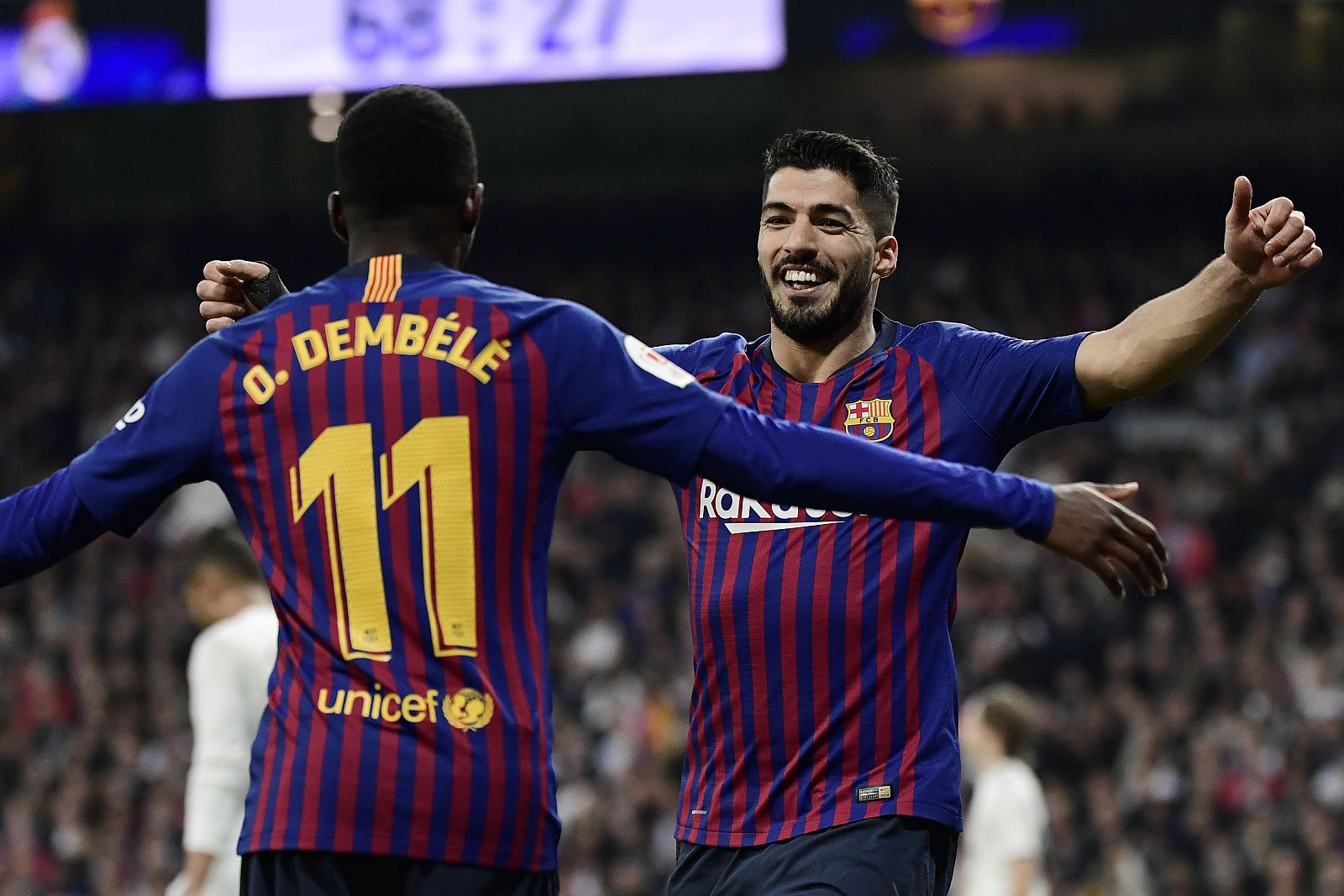 Suárez y Dembélé