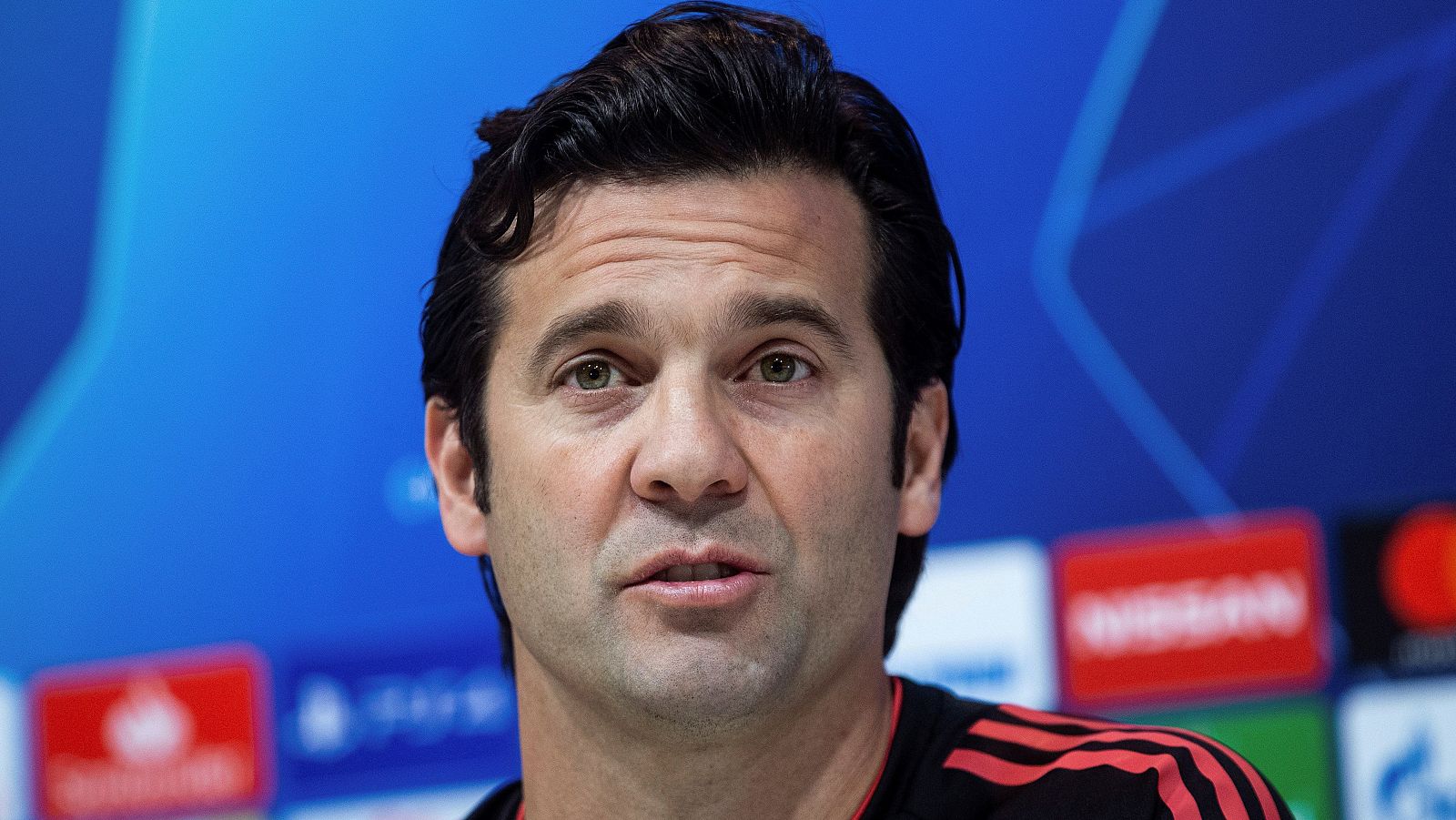 Rueda de prensa tras el entrenamiento del Real madrid