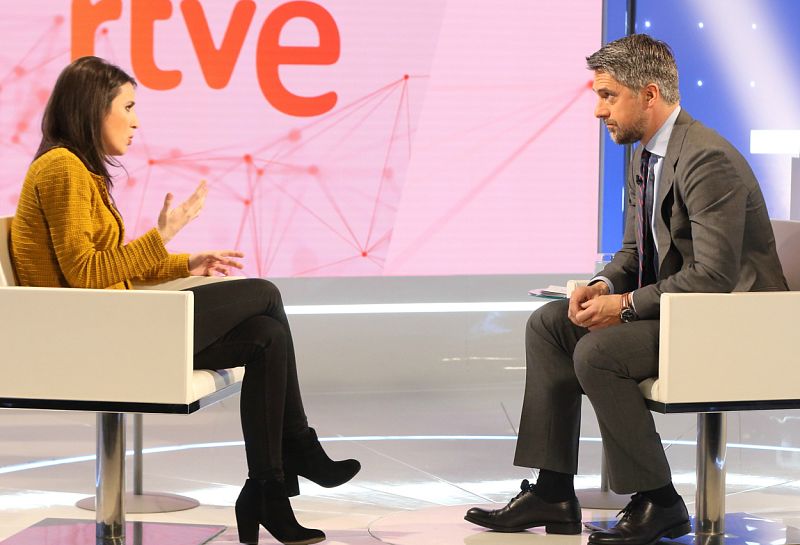 Diez titulares de la entrevista de Irene Montero en TVE