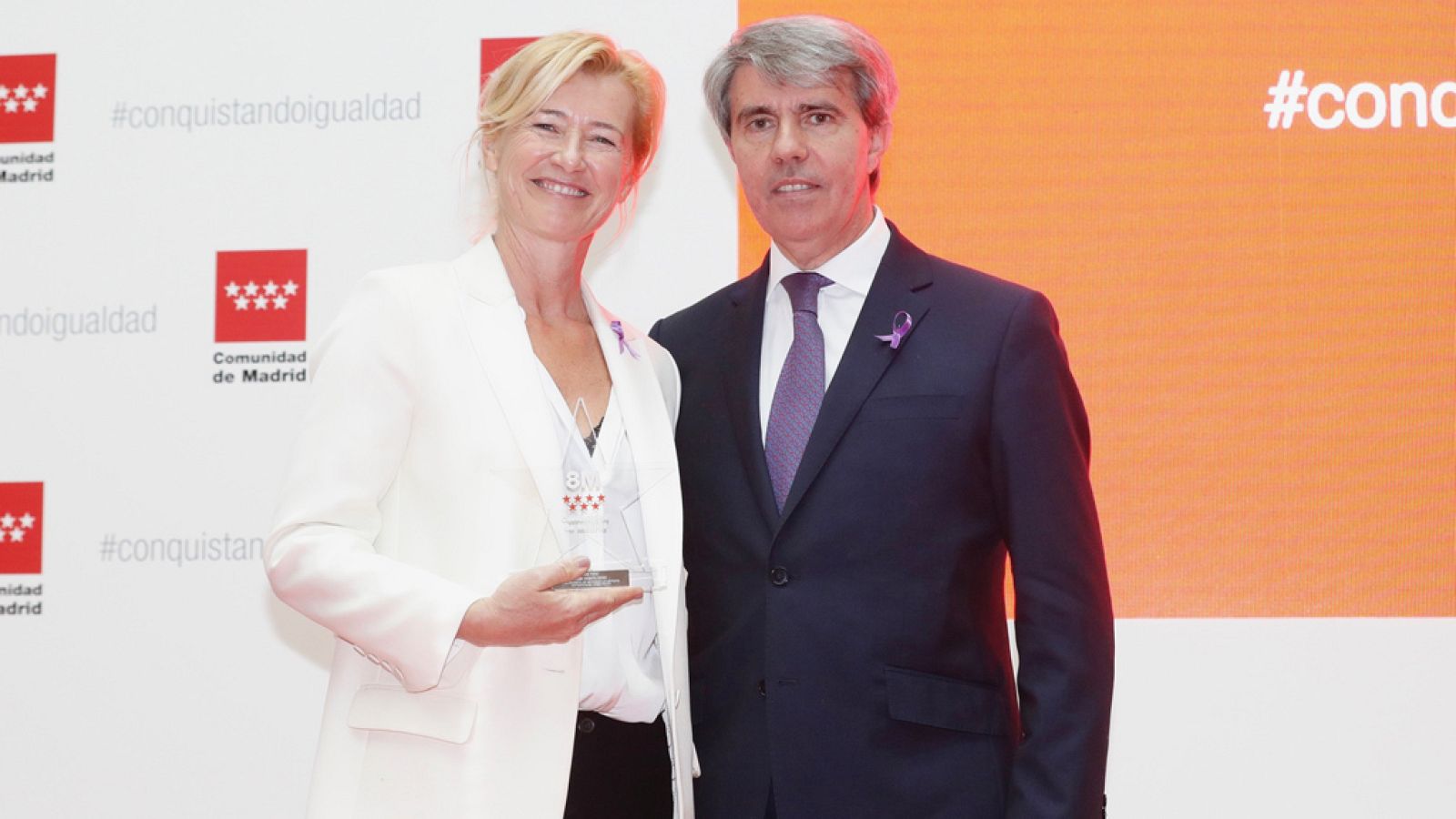 Ana Duato recibe el 'Reconocimiento 8 de marzo' en la categoría de Cultura