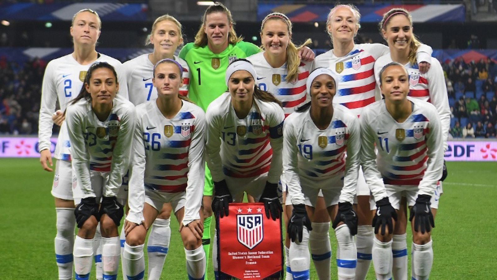 La selección estadounidense femenina de fútbol demanda a la US Soccer por discriminación