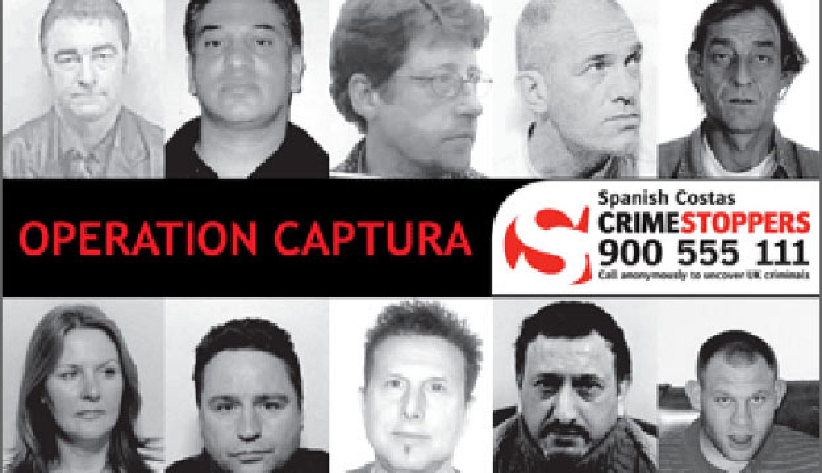 Buscan a estos peligrosos delincuentes británicos