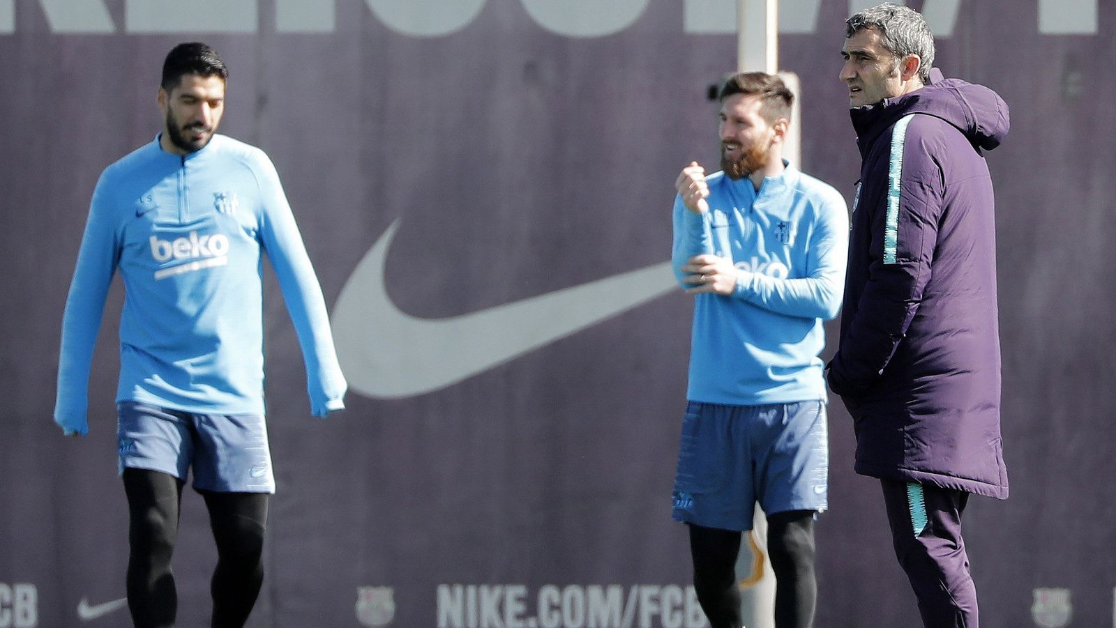 Entrenamiento del FC Barcelona