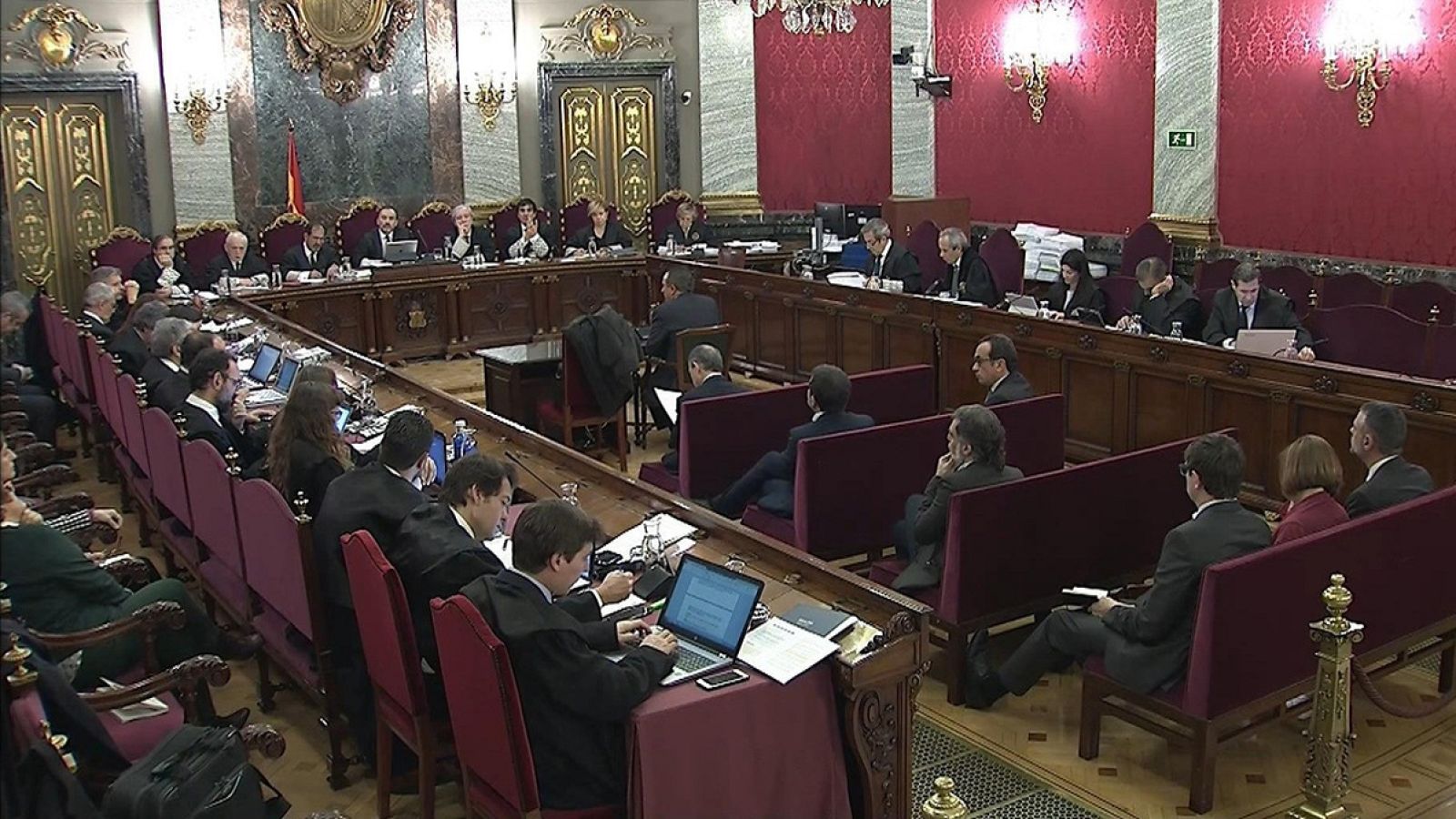 Continúa el juicio del 'procés' en el Supremo