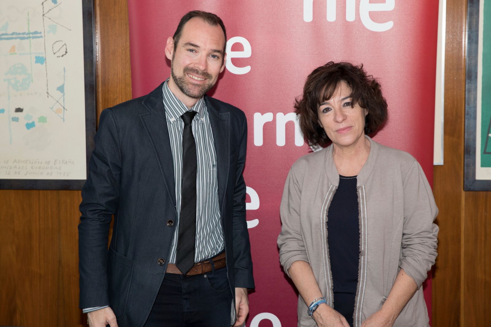 Daniel Martín Pena y Paloma Zuriaga