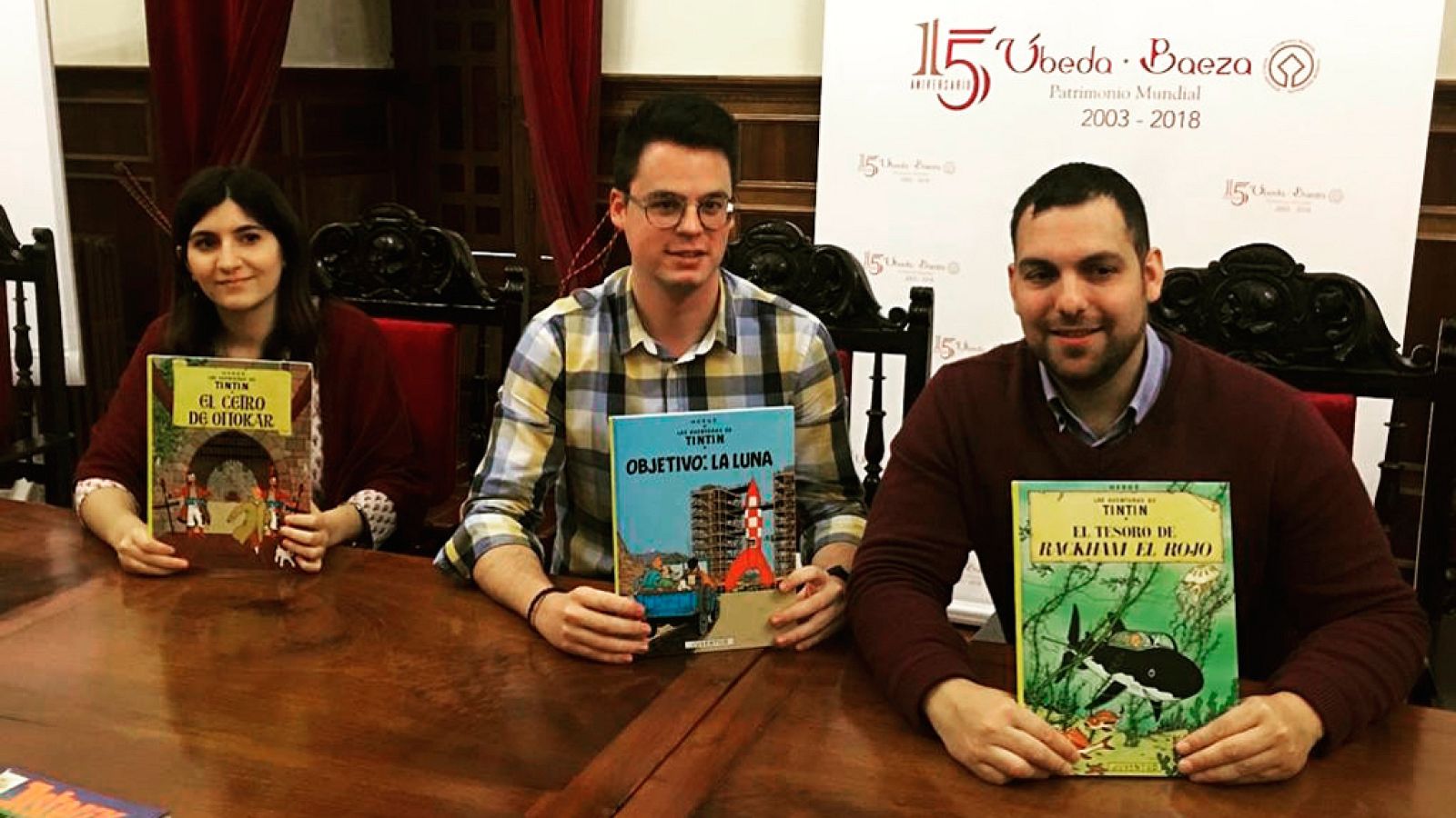 Los organizadores del Festival de Cómic Europeo de Úbeda