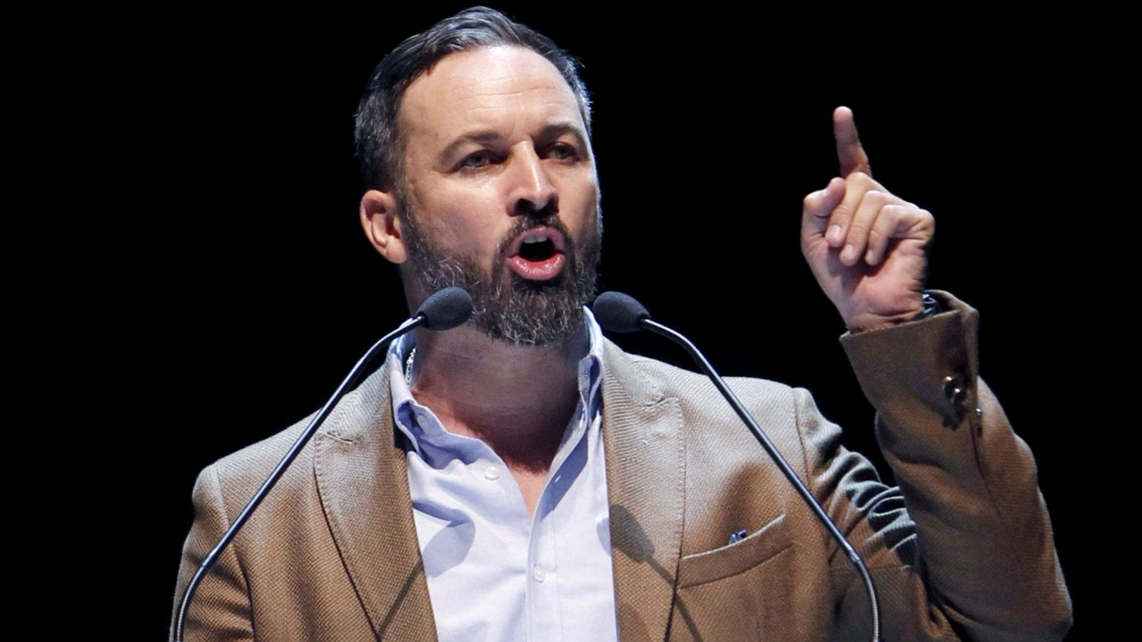 El presidente de Vox, Santiago Abascal, en una imagen de archivo.