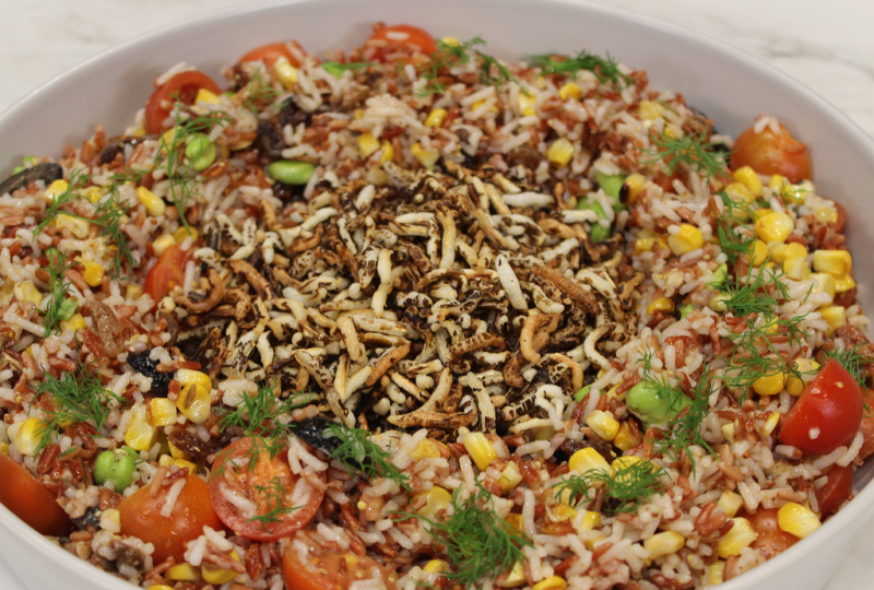 Receta de "ensalada de arroz" de Dani Garca 