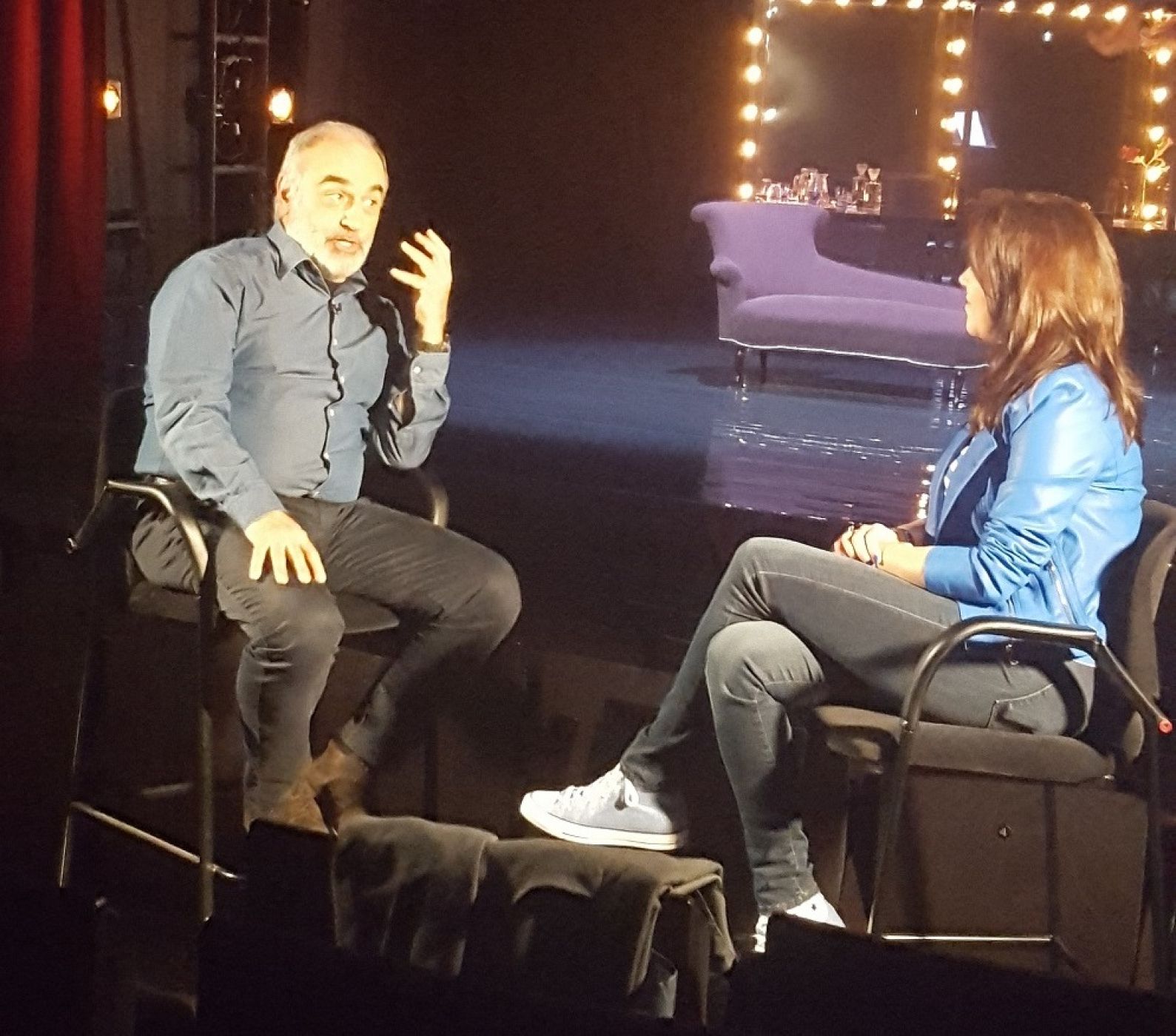 Montse Elias entrevista Francesc Orella