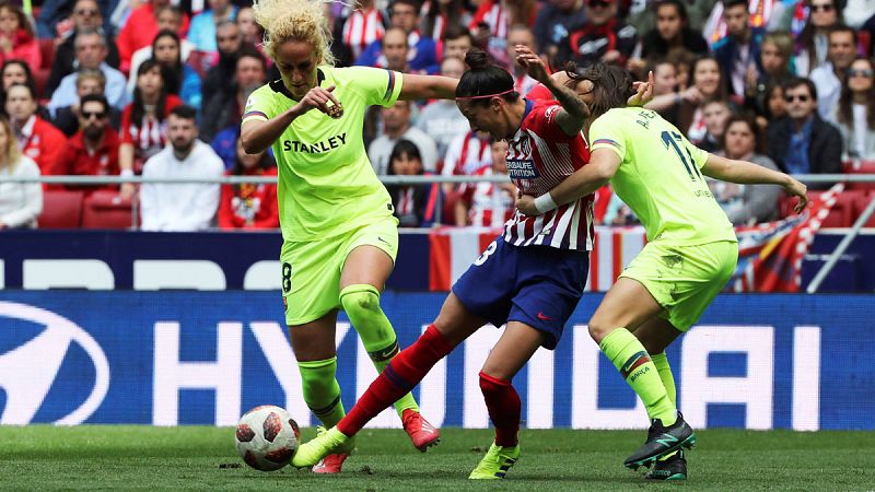 El Barça gana al Atlético el partido del récord y hay liga