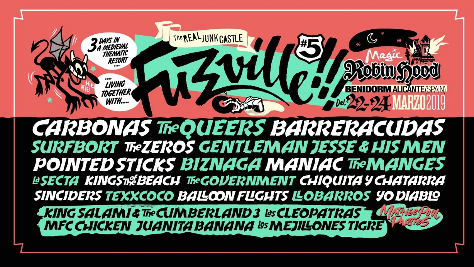 La quinta edición de Fuzzville se celebrará en Benidorm este mes de marzo